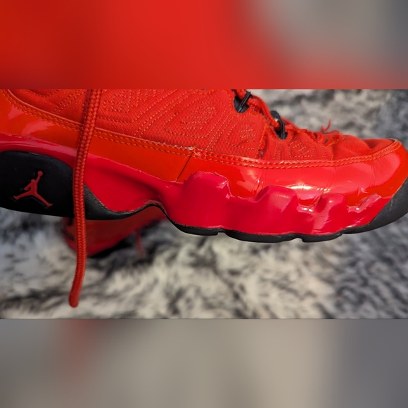 Nike Air Jordan Retro 9 Chile Red Size 4Y Sneakers - Picture 15 of 15